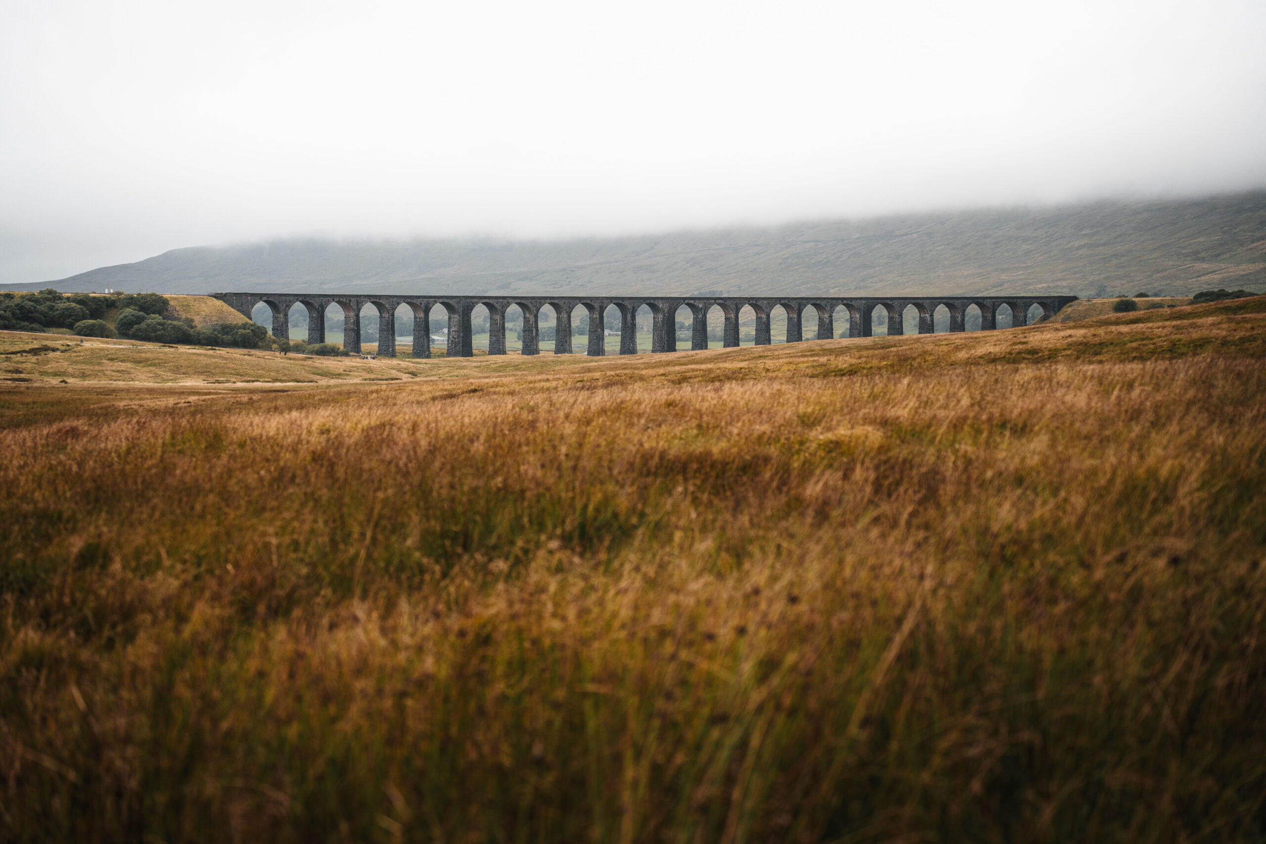 Ribblehead Viaduct in the Yorkshire Dales